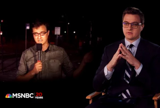 MSNBC Chris Hayes/Protests